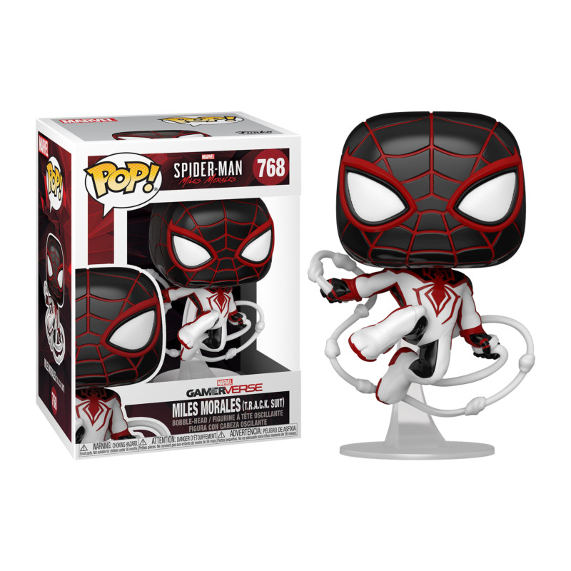 Figurine Miles Morales Track Suit / Spider-Man Miles Morales / Funko Pop  Marvel 768