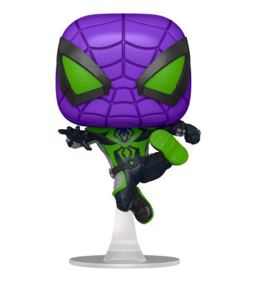 MILES MORALES PURPLE REIGN SUIT METALLIC / SPIDER-MAN MILES MORALES / FIGURINE FUNKO POP MILES MORALES PURPLE REIGN SUIT METALLIC / SPIDER-MAN MILES MORALES / FIGURINE FUNKO POP