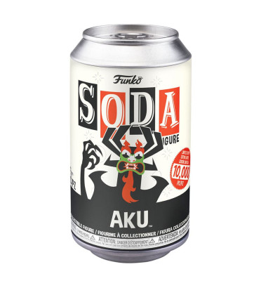 AKU / SAMURAI JACK / FUNKO VINYL SODA AKU / SAMURAI JACK / FUNKO VINYL SODA