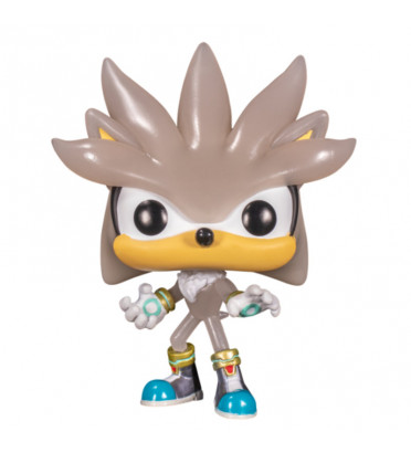 SILVER / SONIC THE HEDGEHOG / FIGURINE FUNKO POP / EXCLUSIVE SPECIAL EDITION / GITD