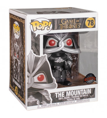 THE MOUNTAIN MASKED / GAME OF THRONES / FIGURINE FUNKO POP / EXCLUSIVE SPECIAL EDITION