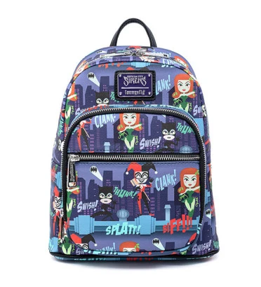 MINI SAC A DOS LADIES OF DC / DC COMICS / LOUNGEFLY