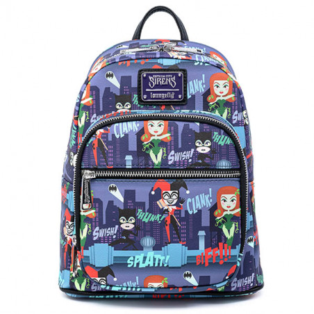 MINI SAC A DOS LADIES OF DC / DC COMICS / LOUNGEFLY