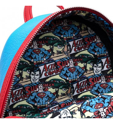 MINI SAC A DOS SUPERMAN COSPLAY / SUPERMAN / LOUNGEFLY