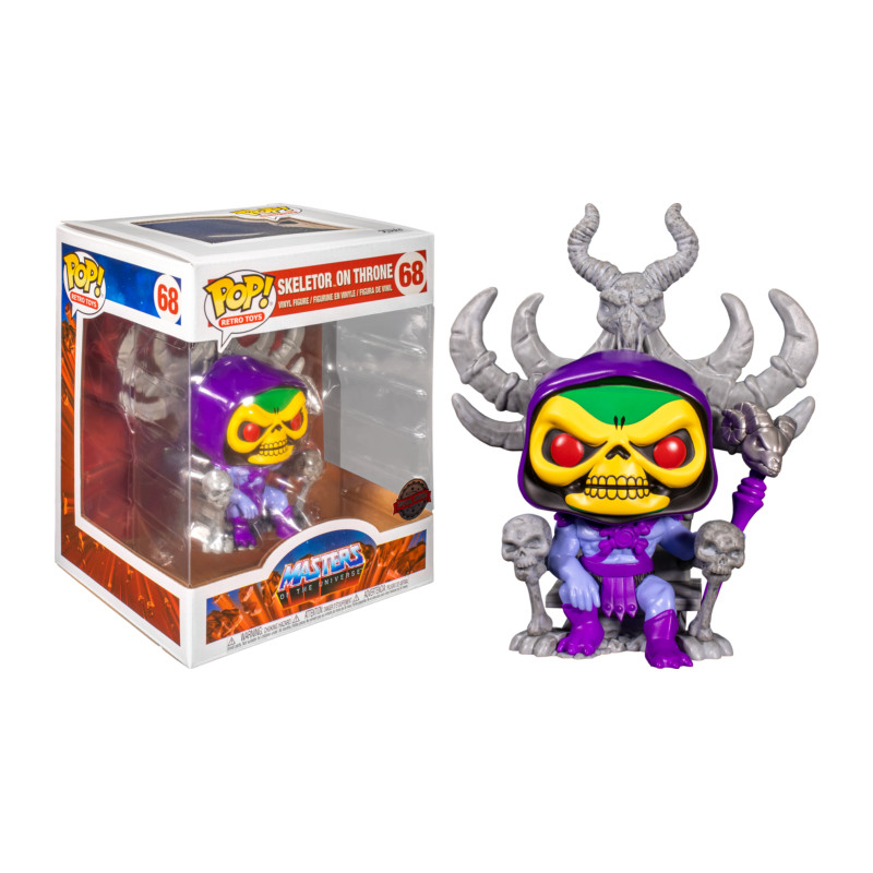 SKELETOR ON THRONE/ LES MAITRES DE LUNIVERS / FIGURINE FUNKO POP / EXCLUSIVE SPECIAL EDITION