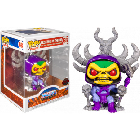 SKELETOR ON THRONE / LES MAITRES DE L'UNIVERS / FIGURINE FUNKO POP / EXCLUSIVE SPECIAL EDITION