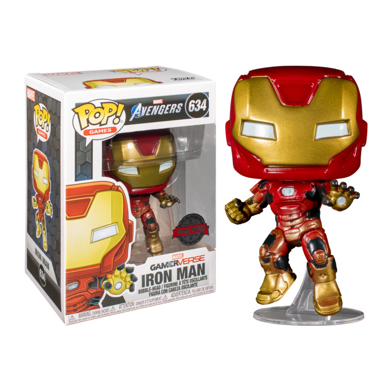 Figurine Iron Man Space Suit / Marvel's Avengers / Funko Pop Marvel 634