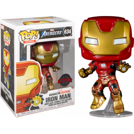 IRON MAN SPACE SUIT / MARVEL AVENGERS / FIGURINE FUNKO POP / EXCLUSIVE SPECIAL EDITION