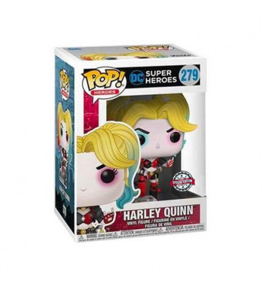 HARLEY QUINN WITH BOOMBOX / DC SUPER HEROES / FIGURINE FUNKO POP / EXCLUSIVE SPECIAL EDITION