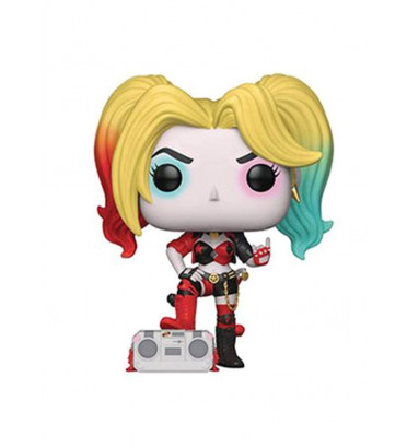 HARLEY QUINN WITH BOOMBOX / DC SUPER HEROES / FIGURINE FUNKO POP / EXCLUSIVE SPECIAL EDITION