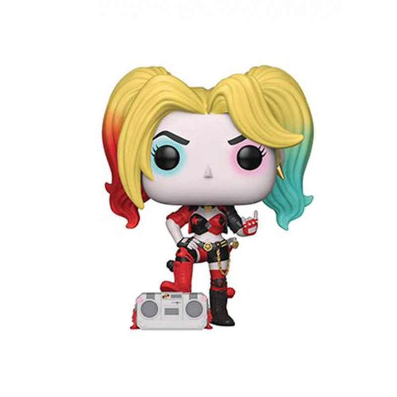 HARLEY QUINN WITH BOOMBOX / DC SUPER HEROES / FIGURINE FUNKO POP / EXCLUSIVE SPECIAL EDITION