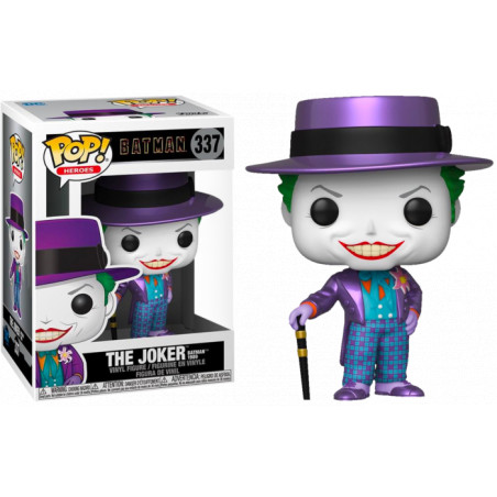 THE JOKER METALLIC / BATMAN 1989 / FIGURINE FUNKO POP / EXCLUSIVE SPECIAL EDITION