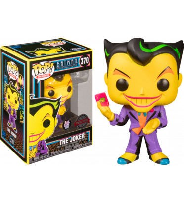 THE JOKER / BLACK LIGHT / FIGURINE FUNKO POP / EXCLUSIVE SPECIAL EDITION