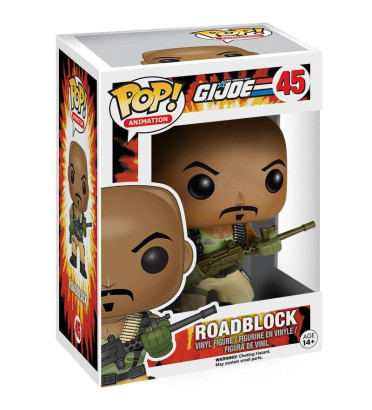 ROAD BLOCK / GI JOE / FIGURINE FUNKO POP ROAD BLOCK / GI JOE / FIGURINE FUNKO POP