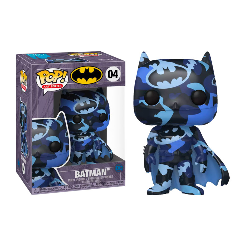 BATMAN ARTIST SERIE BLACK BLUE WITH PROTECTOR CASE / BATMAN / FIGURINE FUNKO POP