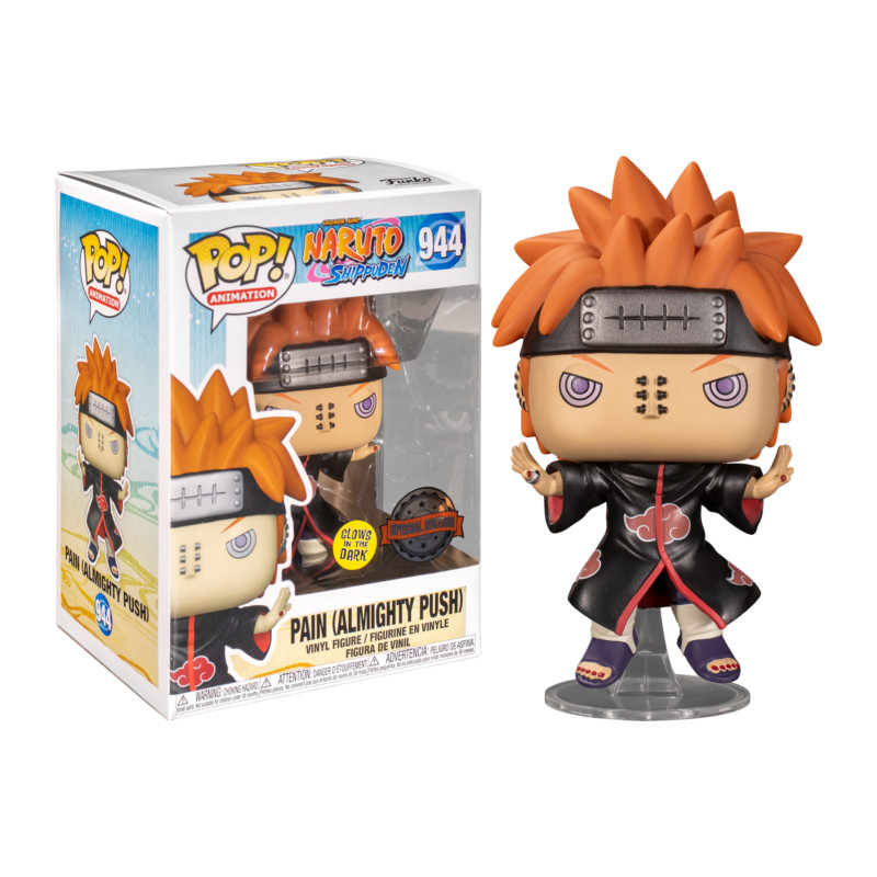 PAIN ALLMIGHTY PUSH / NARUTO / FIGURINE FUNKO POP / EXCLUSIVE SPECIAL EDITION / GITD