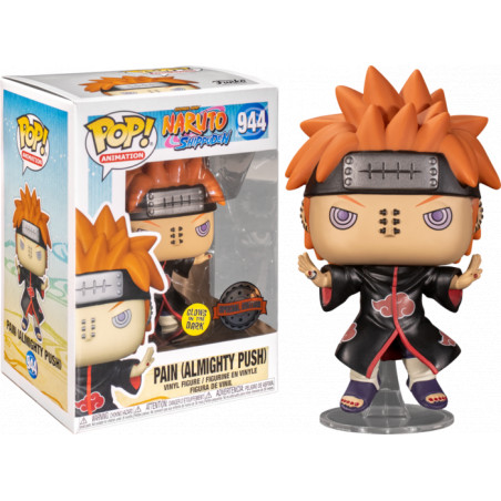 PAIN ALLMIGHTY PUSH / NARUTO / FIGURINE FUNKO POP / EXCLUSIVE SPECIAL EDITION / GITD