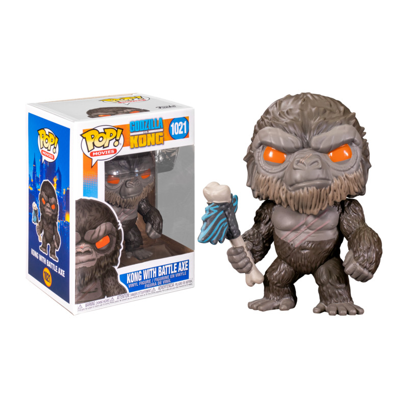 KONG WITH BATTLE AXE / GODZILLA VS KONG / FIGURINE FUNKO POP