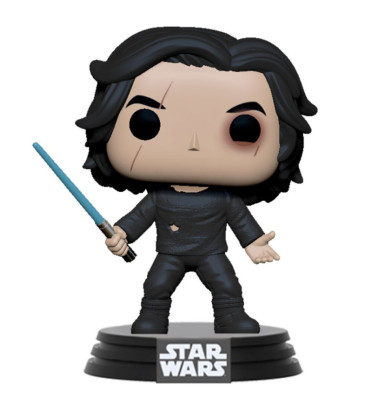 BEN SOLO WITH BLUE SABER / STAR WARS / FIGURINE FUNKO POP BEN SOLO WITH BLUE SABER / STAR WARS / FIGURINE FUNKO POP