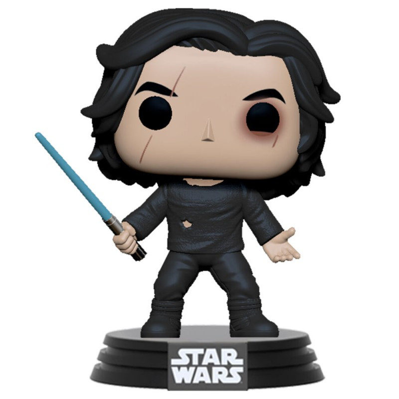 BEN SOLO WITH BLUE SABER / STAR WARS / FIGURINE FUNKO POP