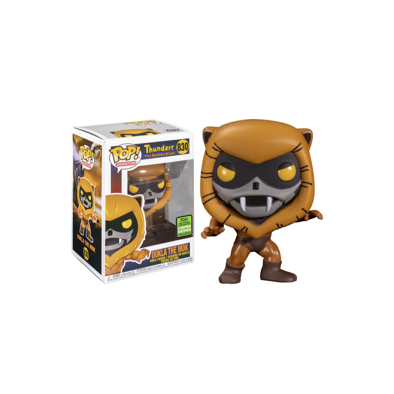 OOKLA THE MOK / THUNDARR THE BARBARIAN HANNA BARBERA / FIGURINE FUNKO POP / EXCLUSIVE ECCC 2021