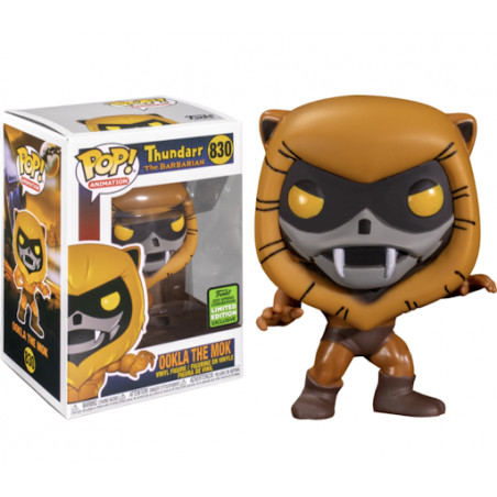 OOKLA THE MOK / THUNDARR THE BARBARIAN HANNA BARBERA / FIGURINE FUNKO POP / EXCLUSIVE ECCC 2021