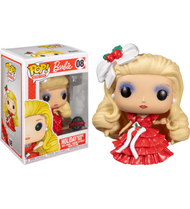 HOLIDAY BARBIE 1988 / BARBIE / FIGURINE FUNKO POP / EXCLUSIVE SPECIAL EDITION HOLIDAY BARBIE 1988 / BARBIE / FIGURINE FUNKO POP / EXCLUSIVE SPECIAL EDITION