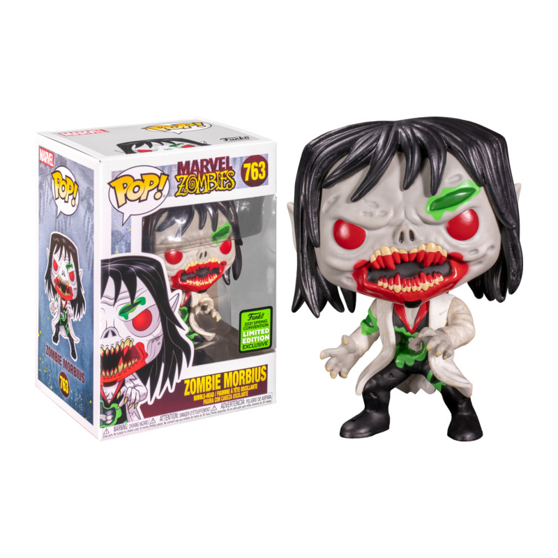 ZOMBIE MORBIUS / MARVEL ZOMBIES / FIGURINE FUNKO POP / EXCLUSIVE ECCC 2021