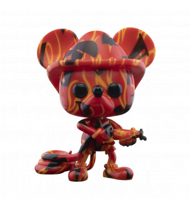 FIREFIGHTER MICKEY ARTIST SERIES WITH CASE PROTECTOR / MICKEY MOUSE / FIGURINE FUNKO POP / EXCLUSIVE SPECIAL EDITON