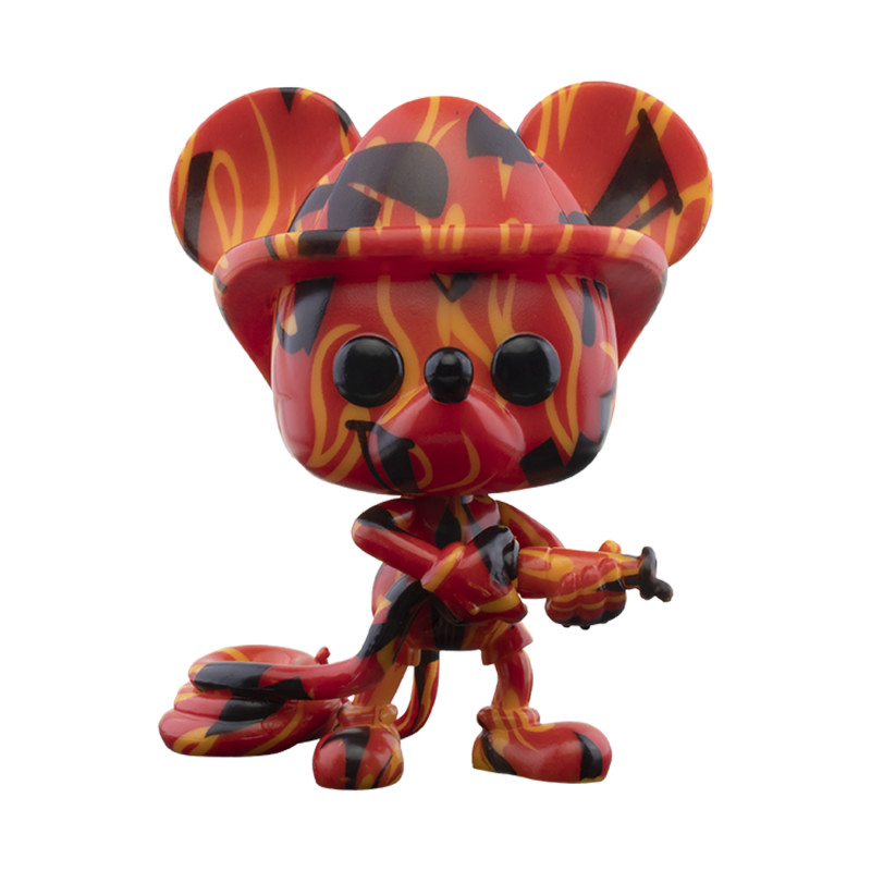 FIREFIGHTER MICKEY ARTIST SERIES WITH CASE PROTECTOR / MICKEY MOUSE / FIGURINE FUNKO POP / EXCLUSIVE SPECIAL EDITON