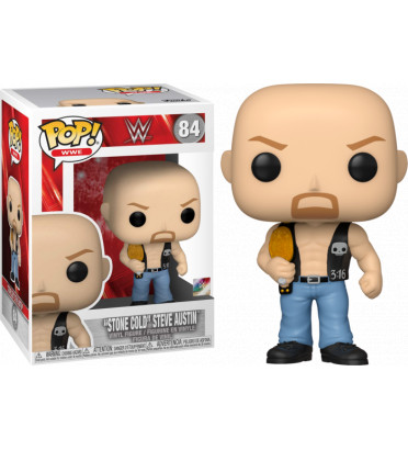 STONE COLD STEVE AUSTIN / WWE / FIGURINE FUNKO POP