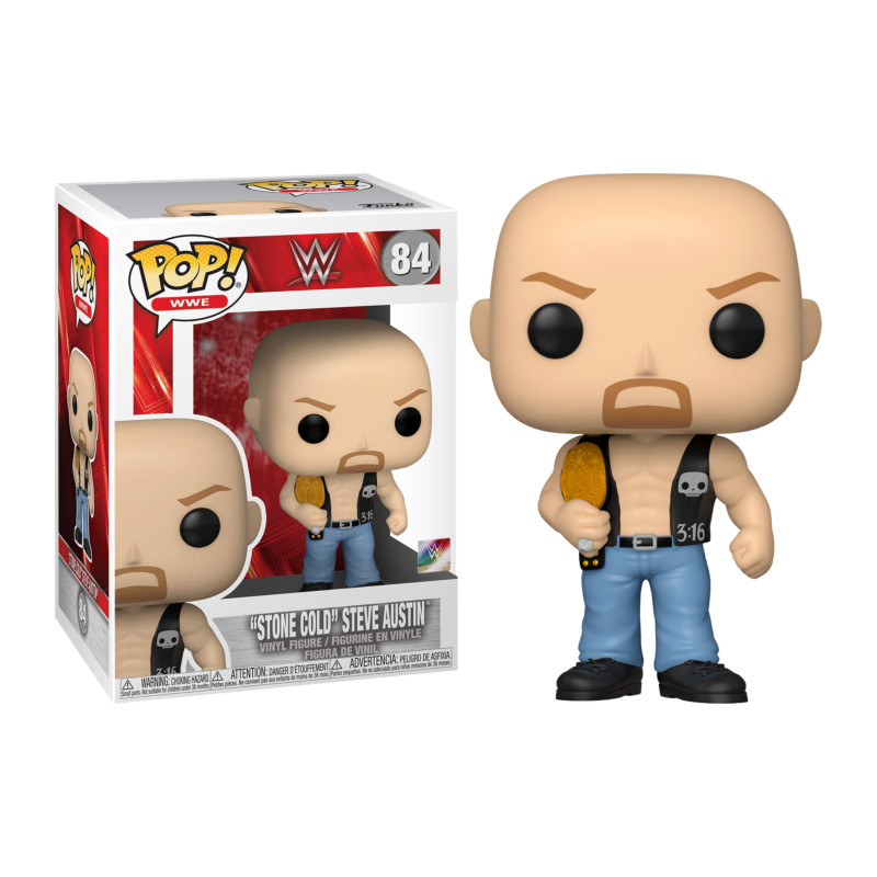 STONE COLD STEVE AUSTIN / WWE / FIGURINE FUNKO POP