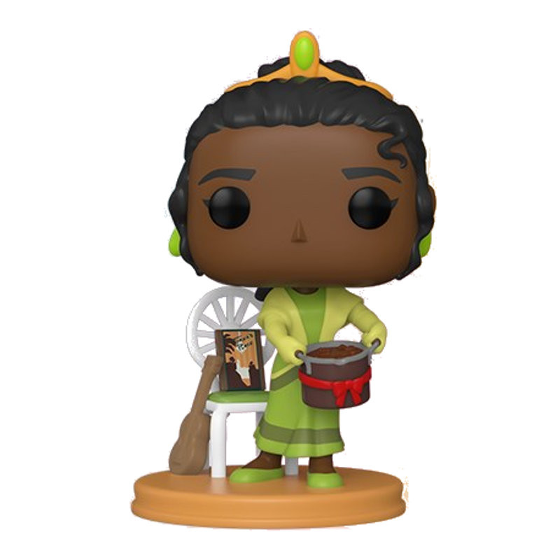 TIANA WITH GUMBO POT / ULTIMATE PRINCESS / FIGURINE FUNKO POP / EXCLUSIVE SPECIAL EDITION