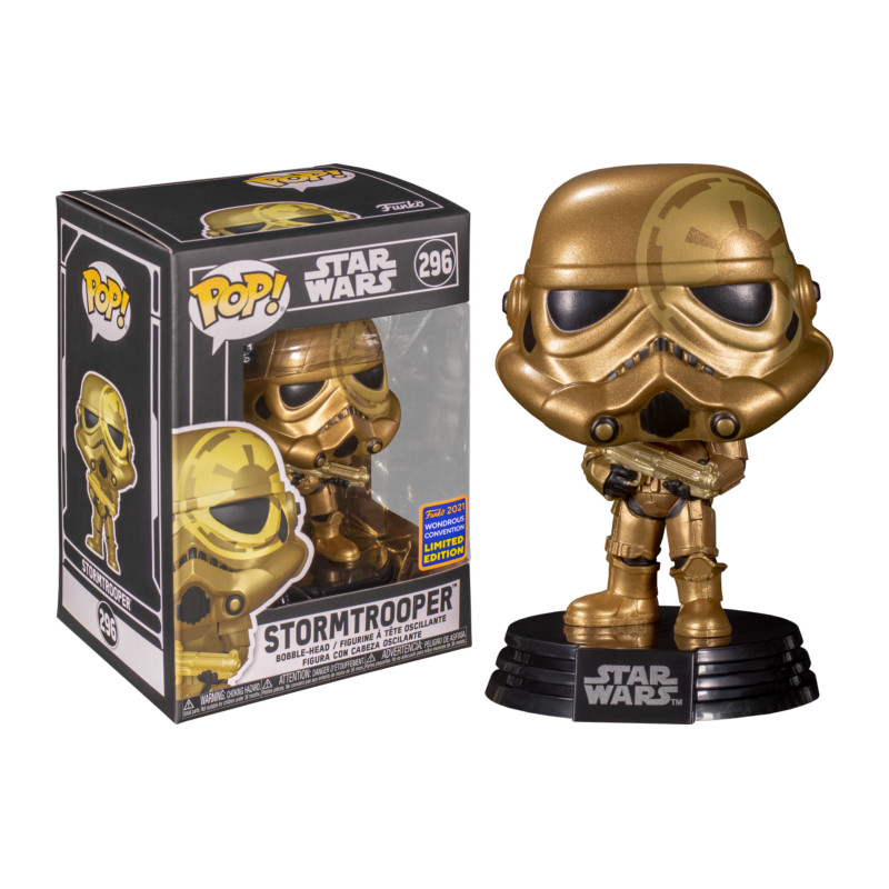 STORMTROOPER / STAR WARS / FIGURINE FUNKO POP / EXCLUSIVE WONDROUS 2021