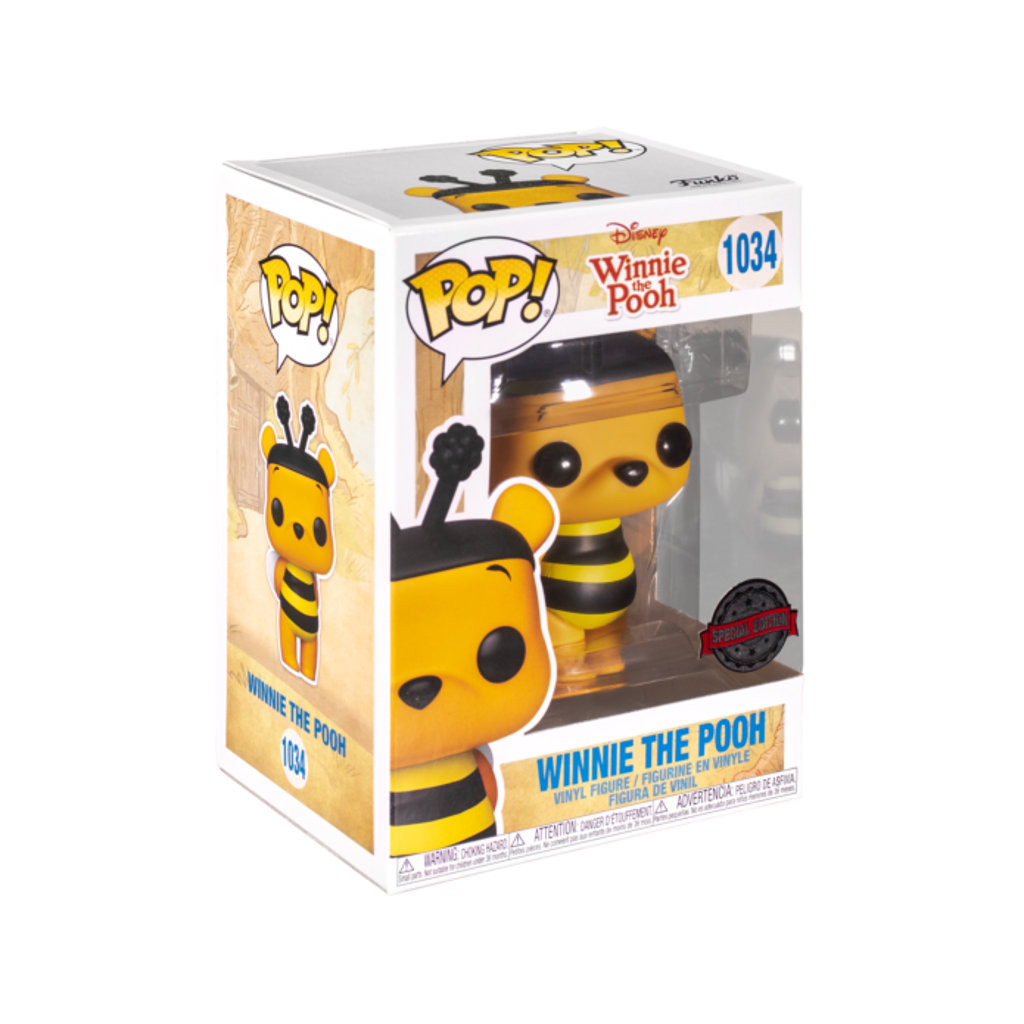 Figurine Winnie The Pooh As Bee / Winnie L'Ourson / Funko Pop Disney 1034 /  Exclusive Spécial Edition