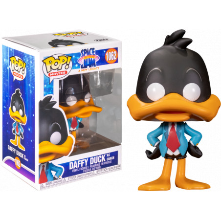 DAFFY DUCK AS COACH / SPACE JAM NEW LEGACY / FIGURINE FUNKO POP