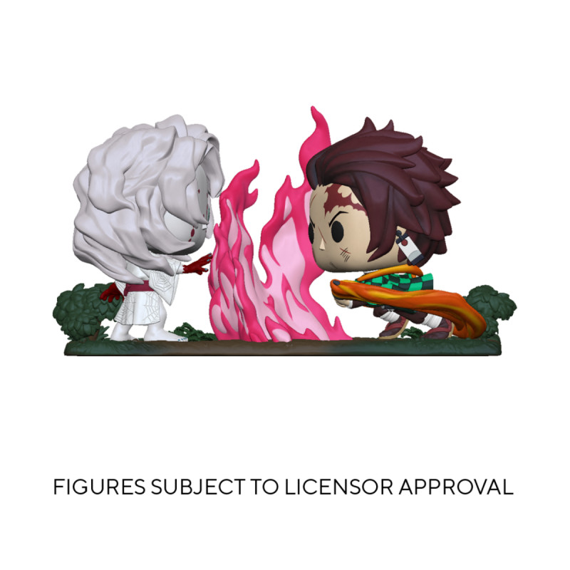 TANJIRO VS RUI MOVIE MOMENTS / DEMON SLAYER / FIGURINE FUNKO POP