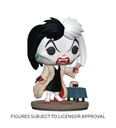 CRUELLA DE VIL / VILLAINS / FIGURINE FUNKO POP CRUELLA DE VIL / VILLAINS / FIGURINE FUNKO POP
