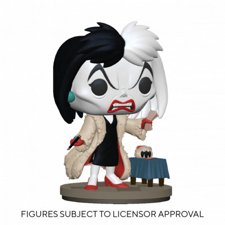 CRUELLA DE VIL / VILLAINS / FIGURINE FUNKO POP