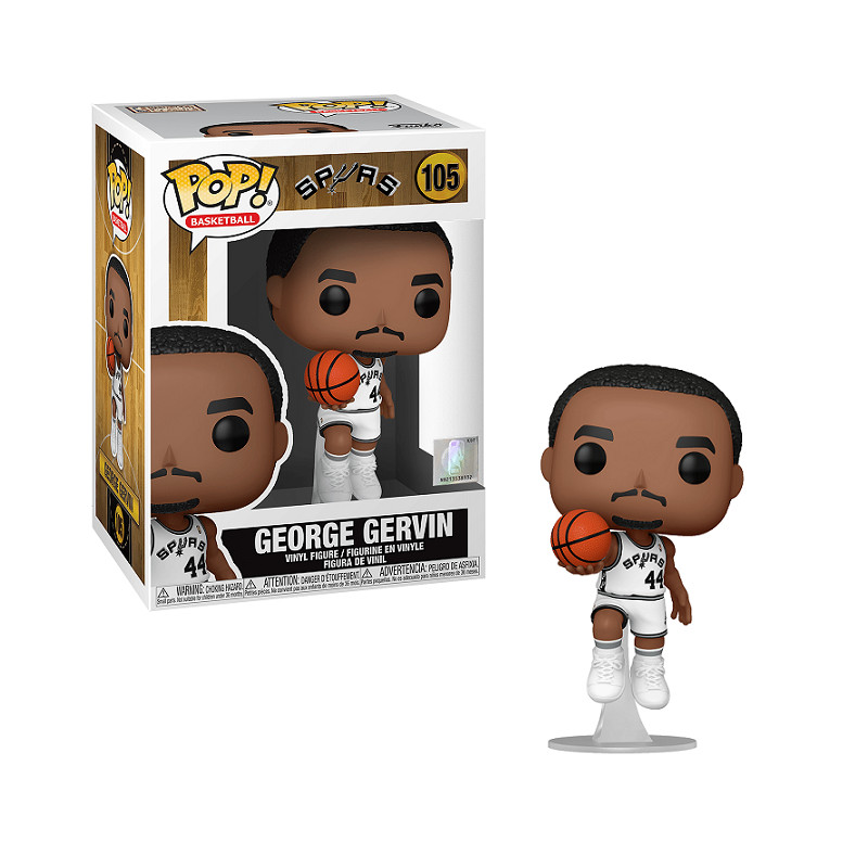 GEORGE GERVIN / SPURS HOME / FIGURINE FUNKO POP