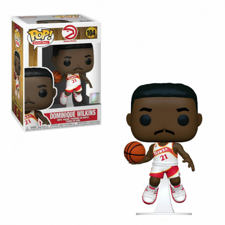 DOMINIQUE WILKINS / HAWKS HOME / FIGURINE FUNKO POP