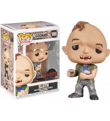 SLOTH WITH ICE CREAM / THE GOONIES / FIGURINE FUNKO POP / EXCLUSIVE SPECIAL EDITION