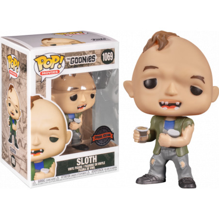 SLOTH WITH ICE CREAM / THE GOONIES / FIGURINE FUNKO POP / EXCLUSIVE SPECIAL EDITION