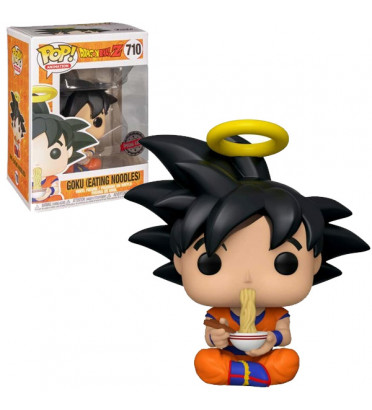 GOKU EATING NOODLES / DRAGON BALL Z / FIGURINE FUNKO POP / EXCLUSIVE SPECIAL EDITION