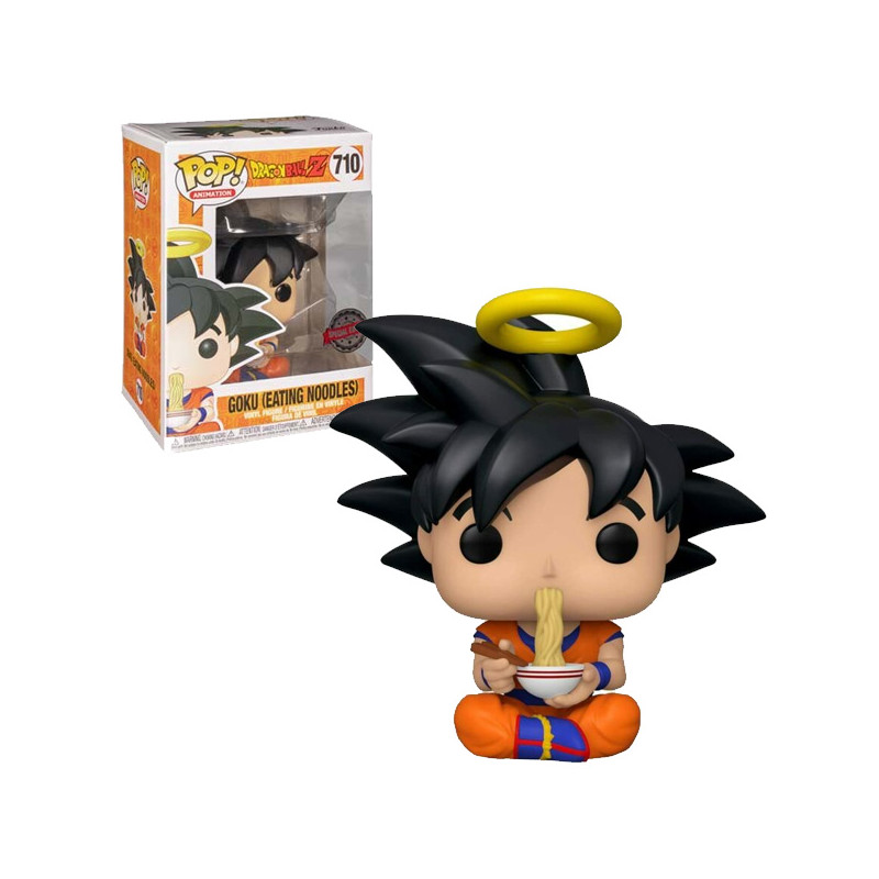 GOKU EATING NOODLES / DRAGON BALL Z / FIGURINE FUNKO POP / EXCLUSIVE SPECIAL EDITION