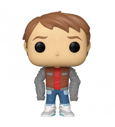 MARTY IN JACKET / RETOUR VERS LE FUTUR / FIGURINE FUNKO POP / EXCLUSIVE SPECIAL EDITION