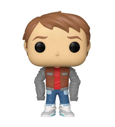 MARTY IN JACKET / RETOUR VERS LE FUTUR / FIGURINE FUNKO POP / EXCLUSIVE SPECIAL EDITION