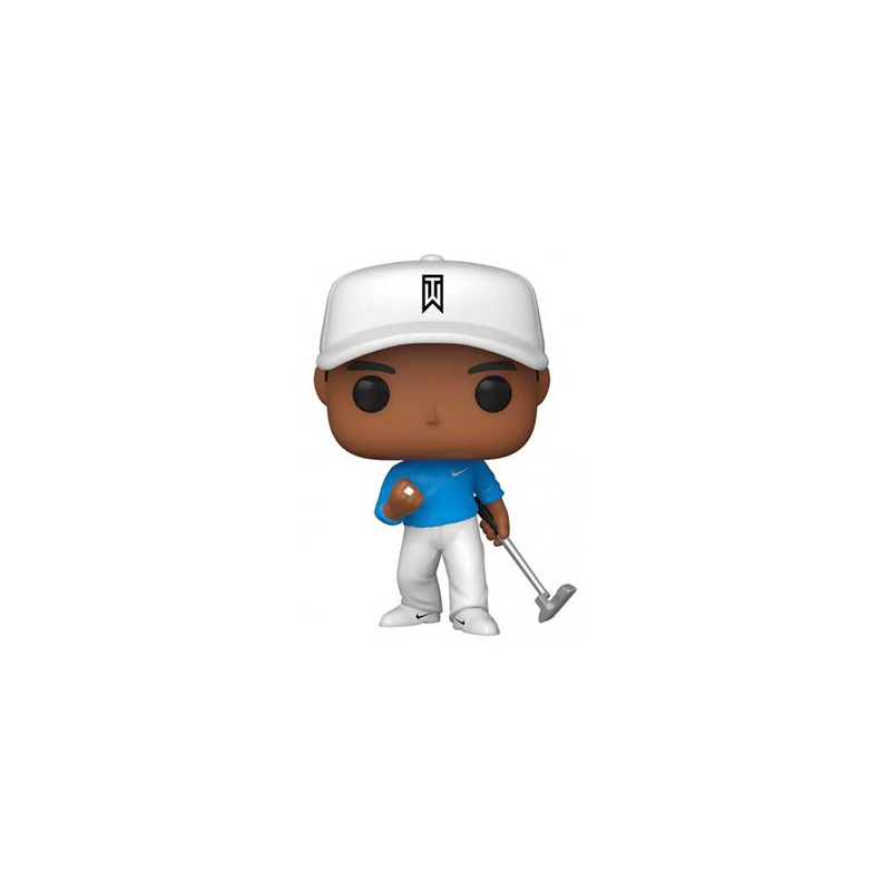 TIGER WOODS BLUE SHIRT / TIGER WOODS / FIGURINE FUNKO POP / EXCLUSIVE SPECIAL EDITION