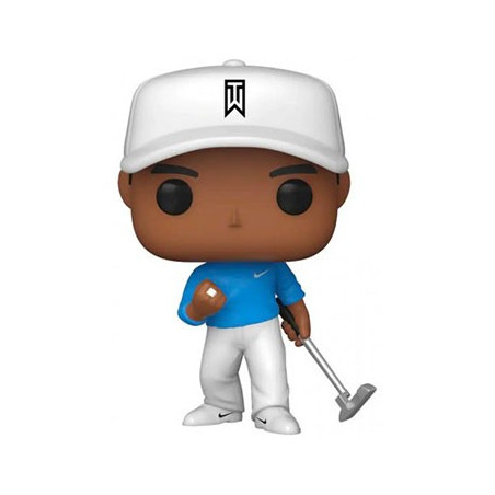 TIGER WOODS BLUE SHIRT / TIGER WOODS / FIGURINE FUNKO POP / EXCLUSIVE SPECIAL EDITION