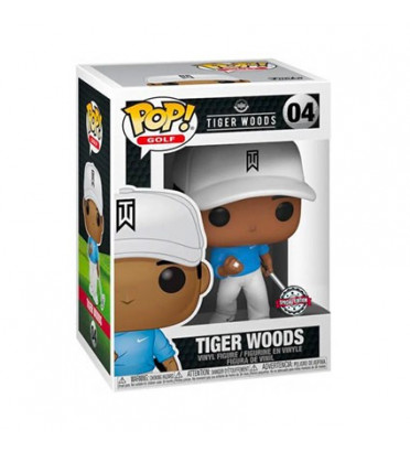 TIGER WOODS BLUE SHIRT / TIGER WOODS / FIGURINE FUNKO POP / EXCLUSIVE SPECIAL EDITION